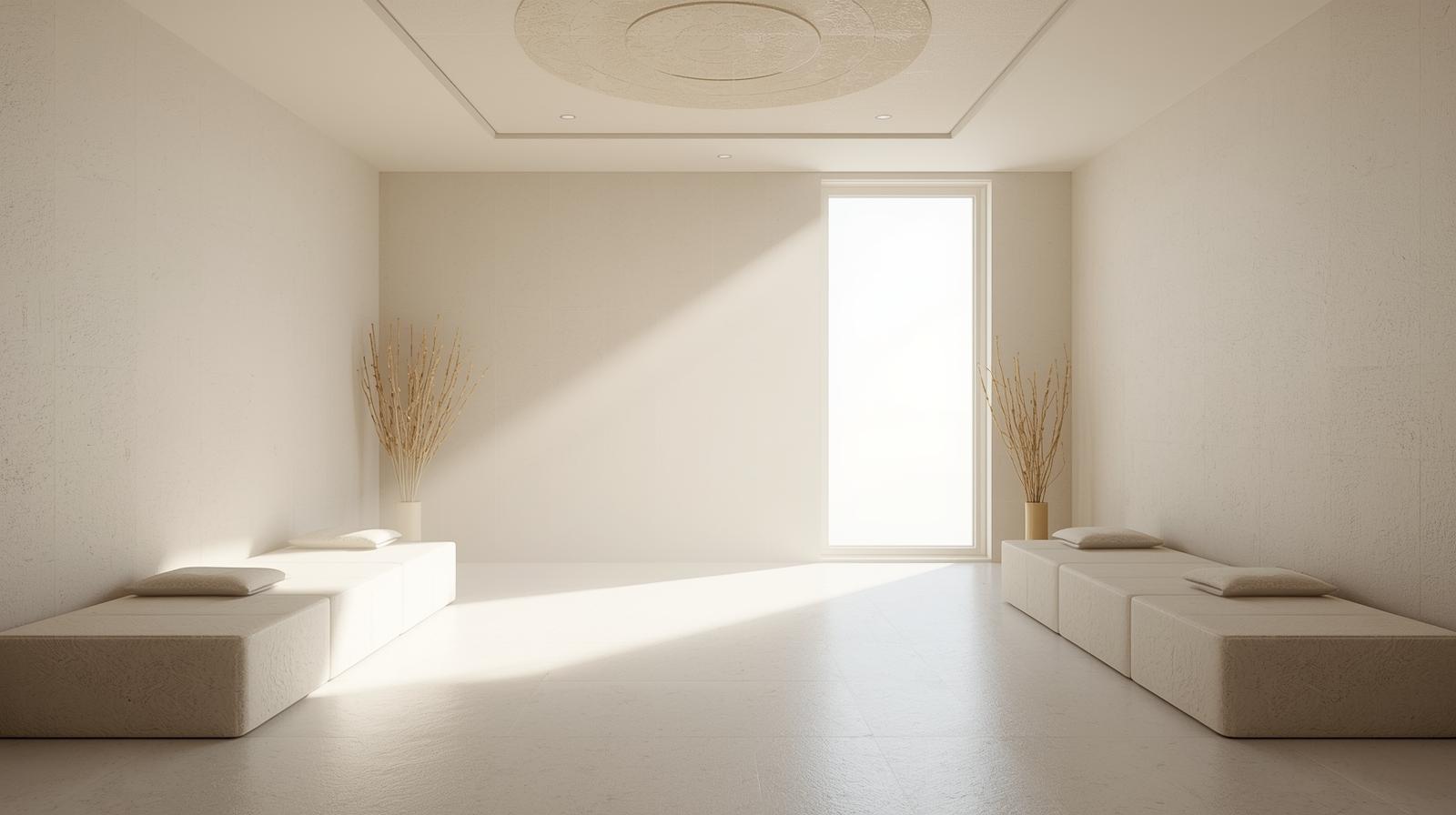 Atmosfera calma e naturale per esplorare il benessere